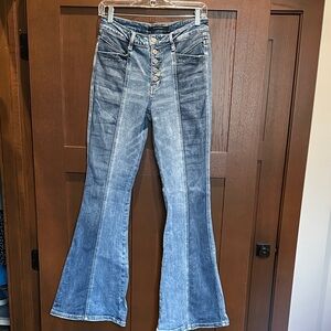 Flying Monkey Blue Flare Jeans
